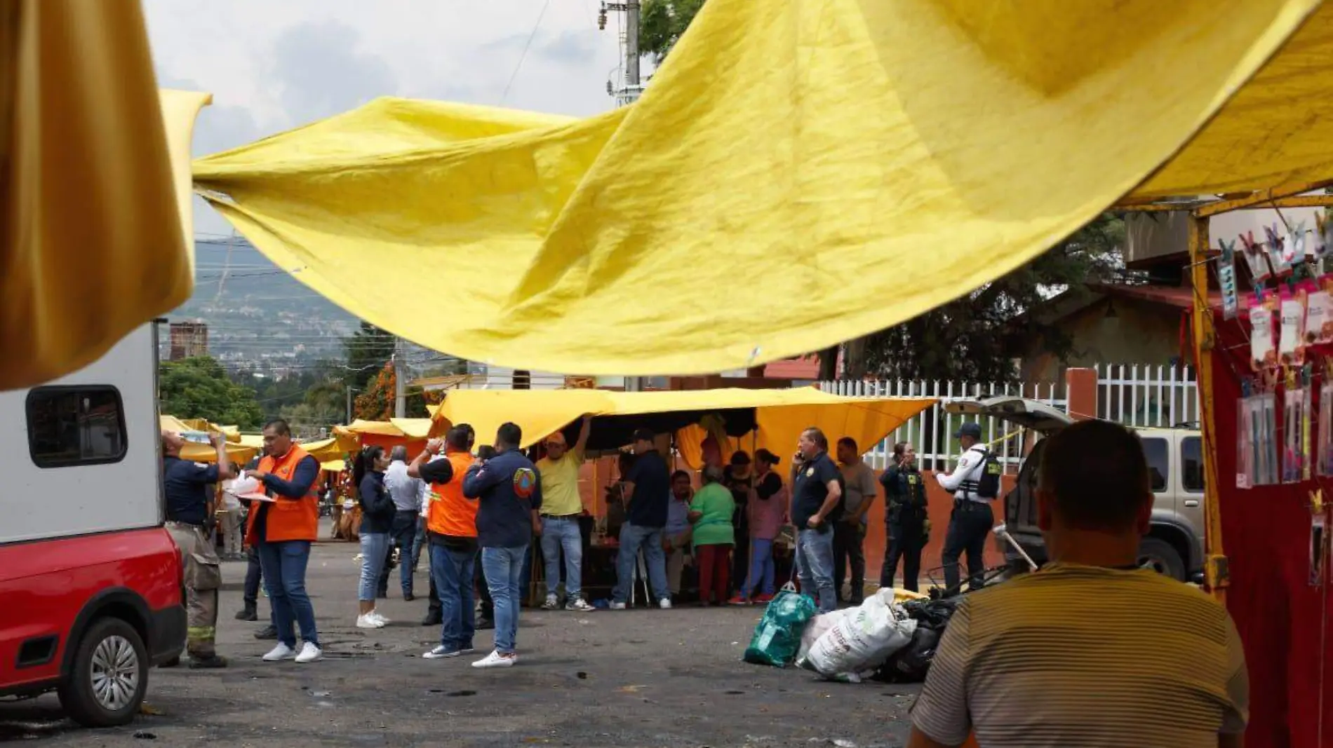 Explosión en Tianguis 2